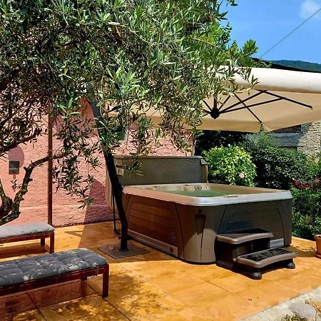 La Casa Rosa Di Segusino With Spa Jacuzzi In Garden Sequsino Ngoại thất bức ảnh