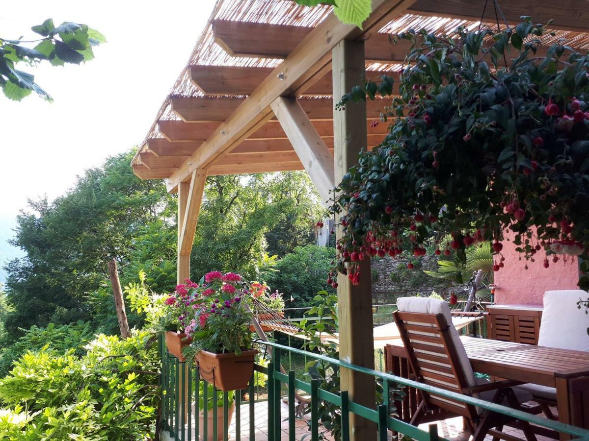 La Casa Rosa Di Segusino With Spa Jacuzzi In Garden Sequsino Ngoại thất bức ảnh